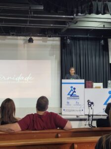 palestra “Fraternidade, a base do mundo de regeneração” na Comunhão Espírita
