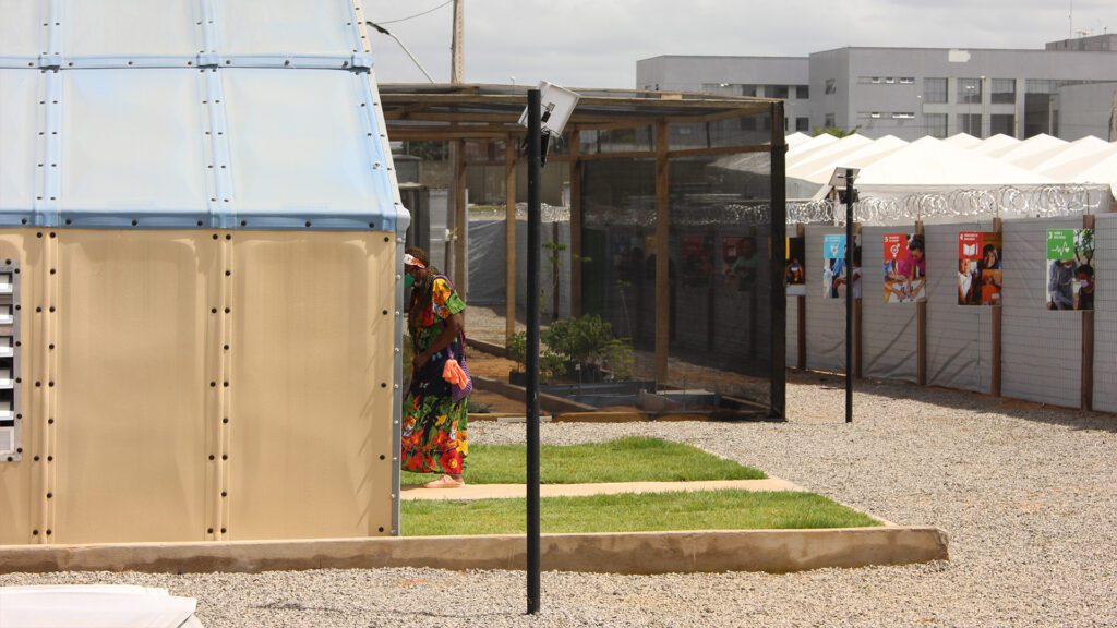 Entrega do Espaço Emergencial 13 de setembro