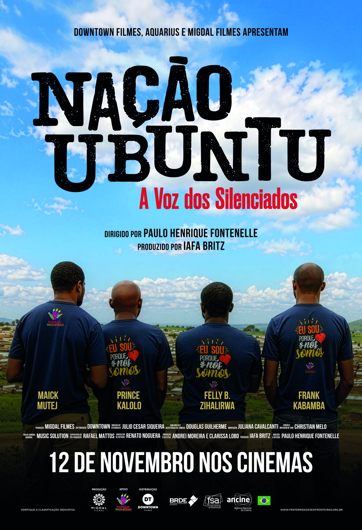Cartaz do filme Nação Ubuntu: A Voz dos Silenciados
